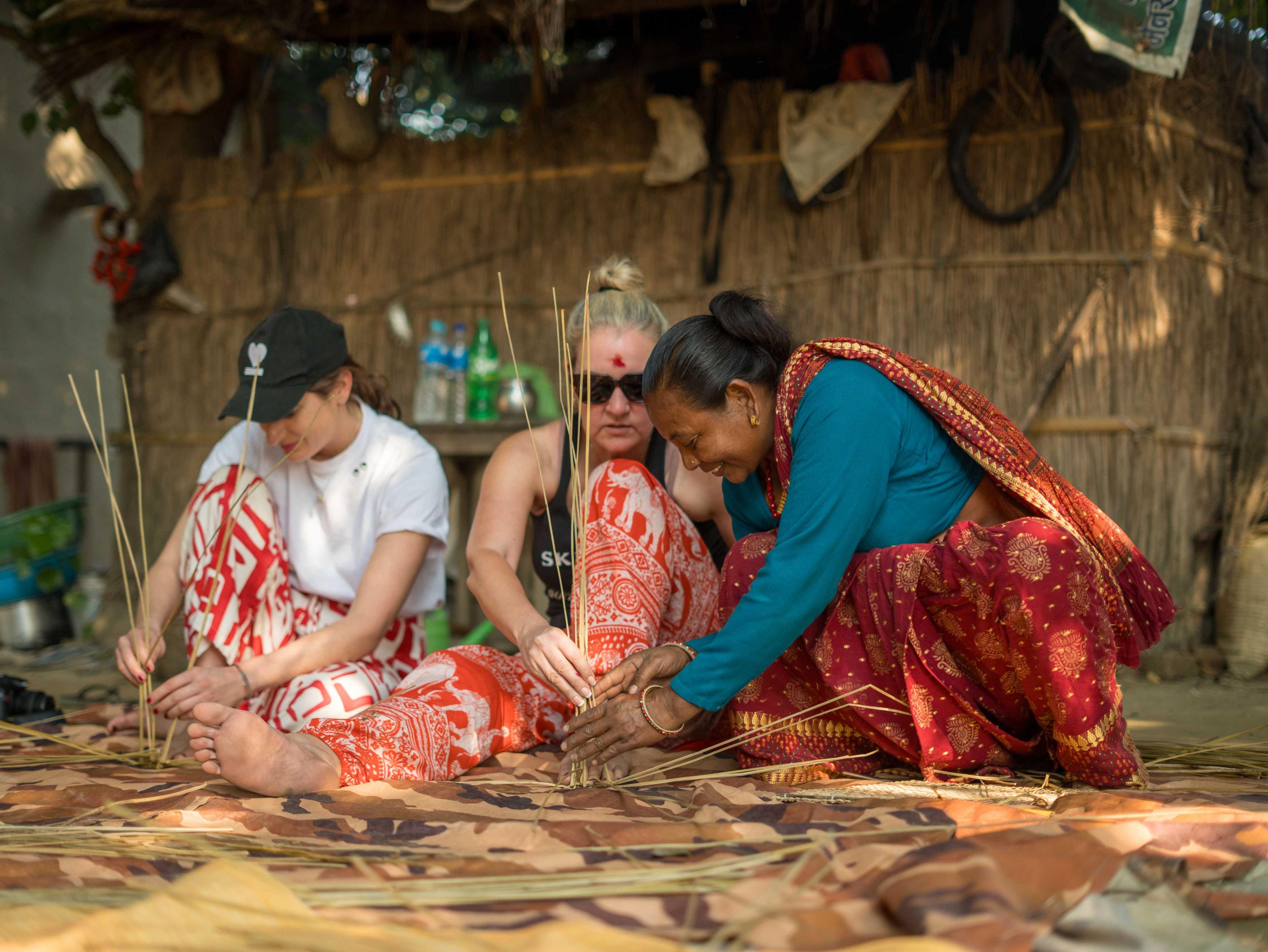 Community Homestay Background