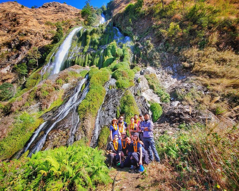 Visit to waterfall: Narchyang