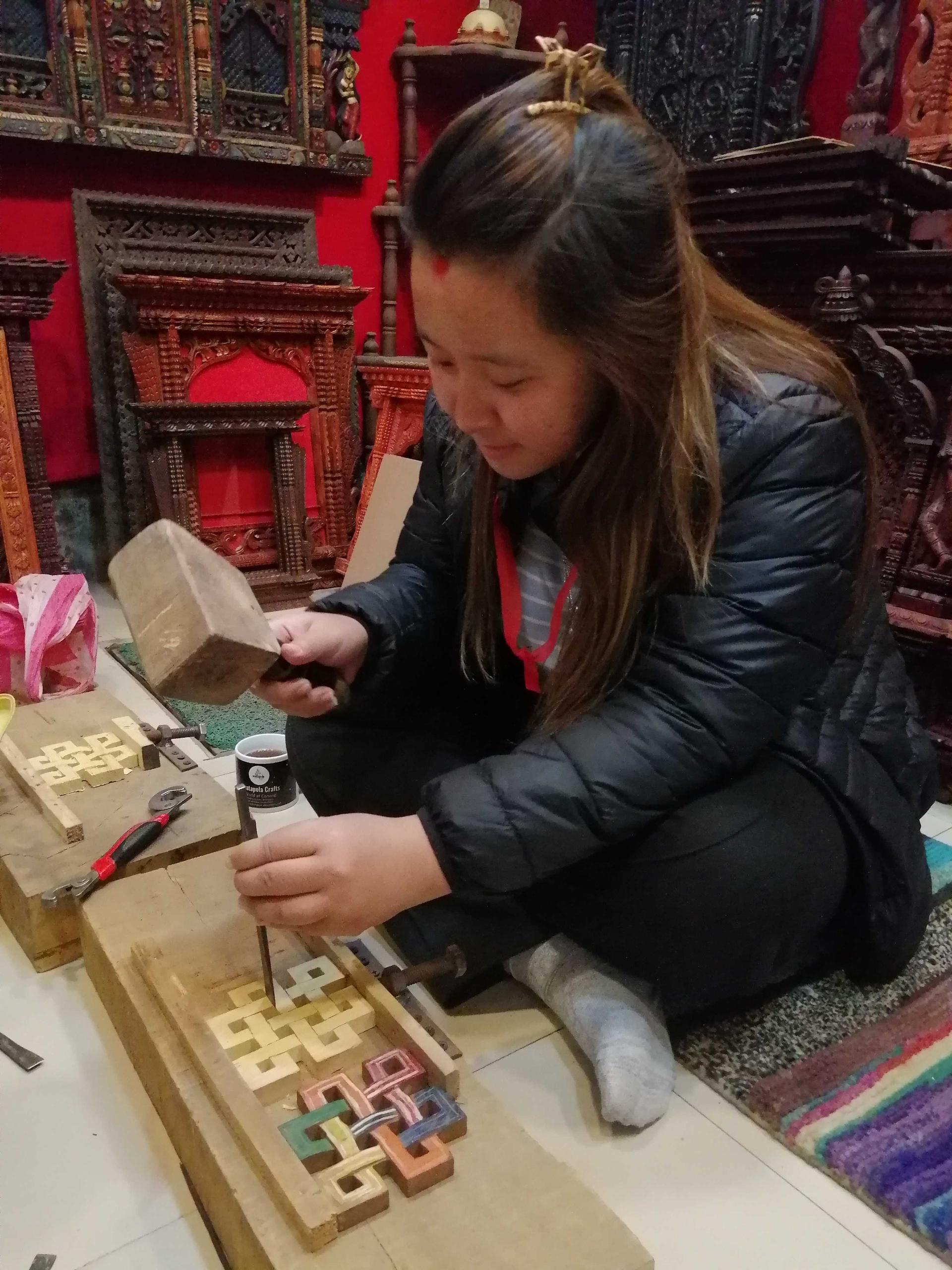 Experience Wood Carving and Bhaktapur