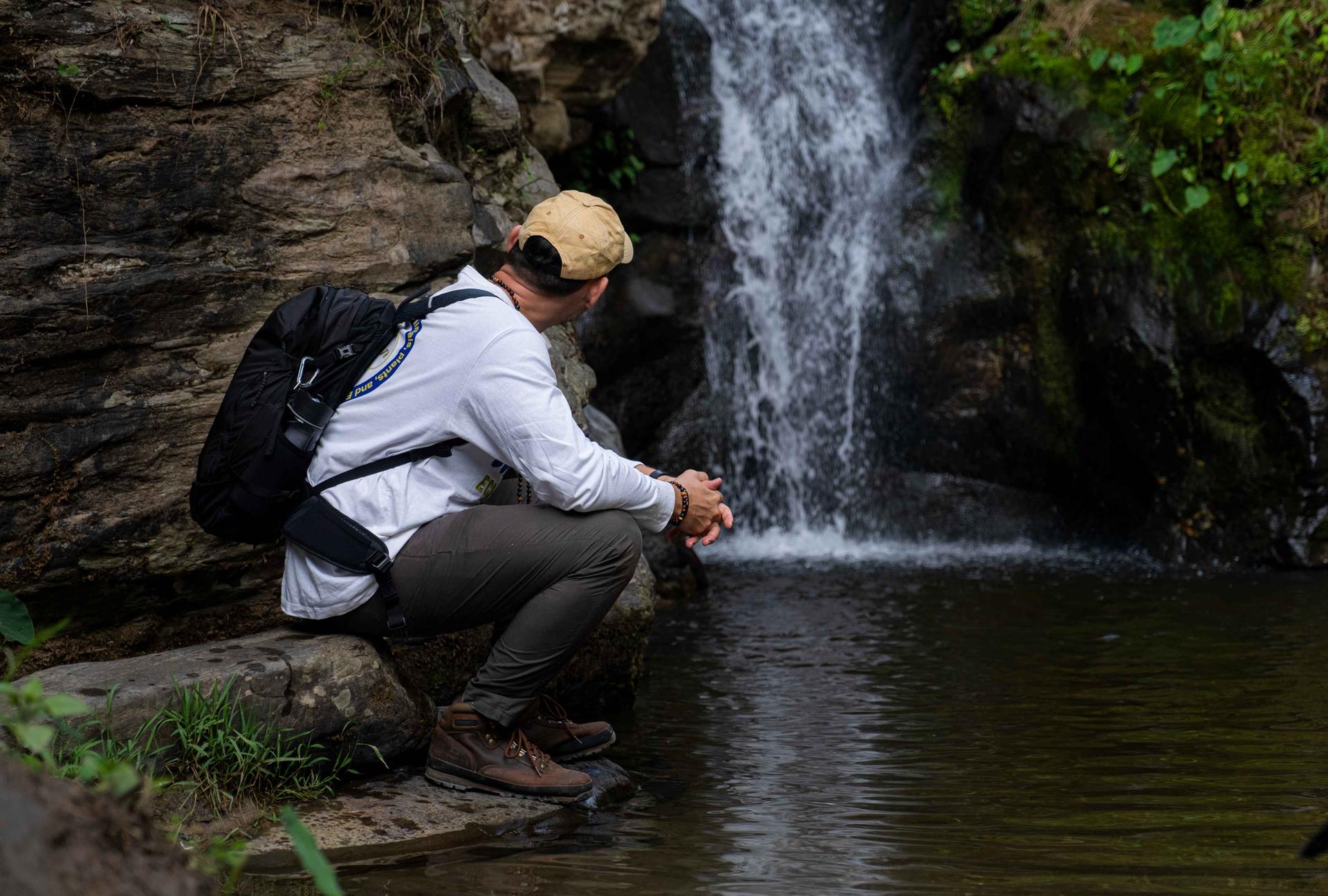 Nagarkot Hike To Waterfall Overlooking The Himalayas