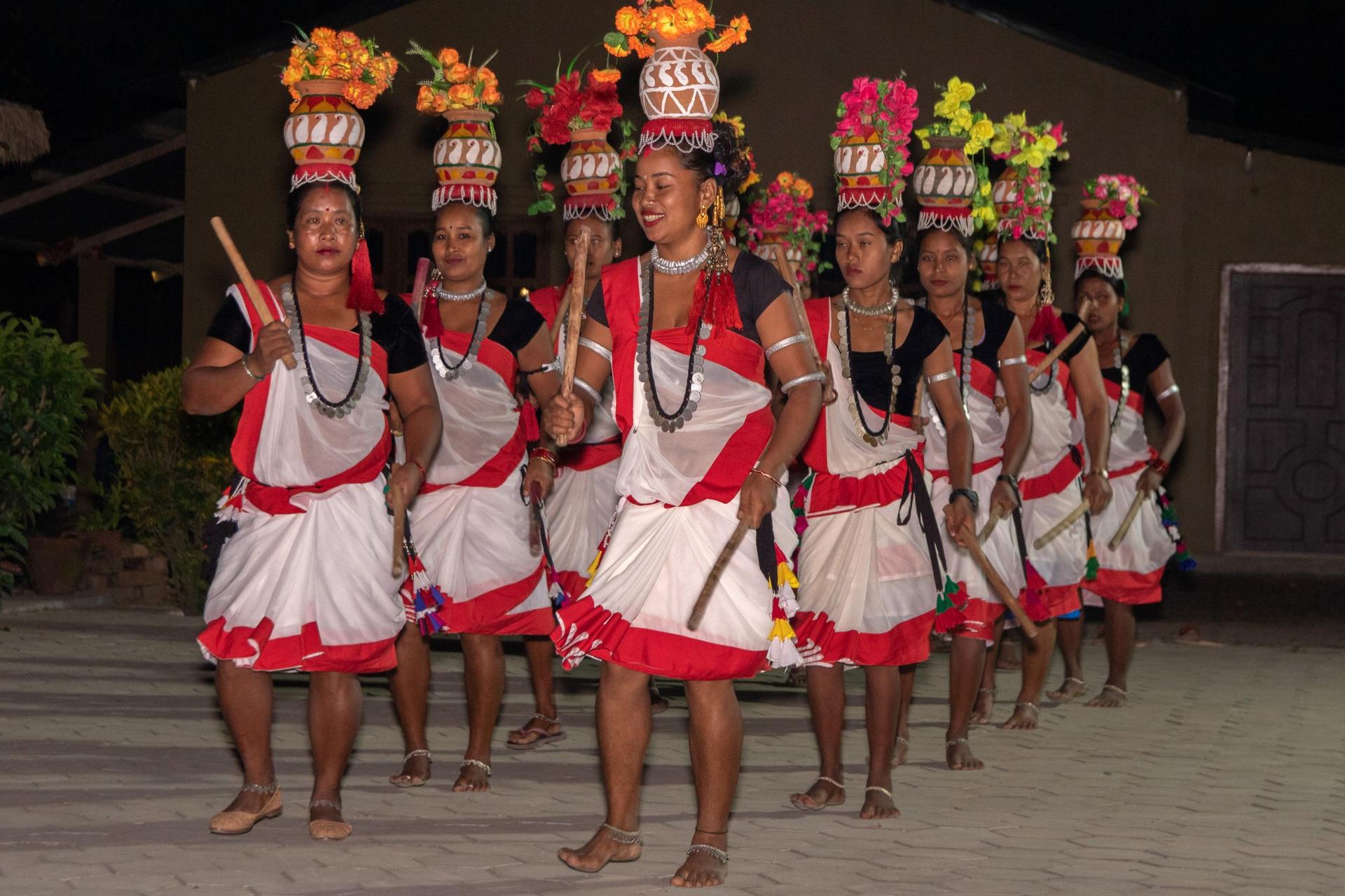 Authentic Tharu Cultural Dance With Dinner