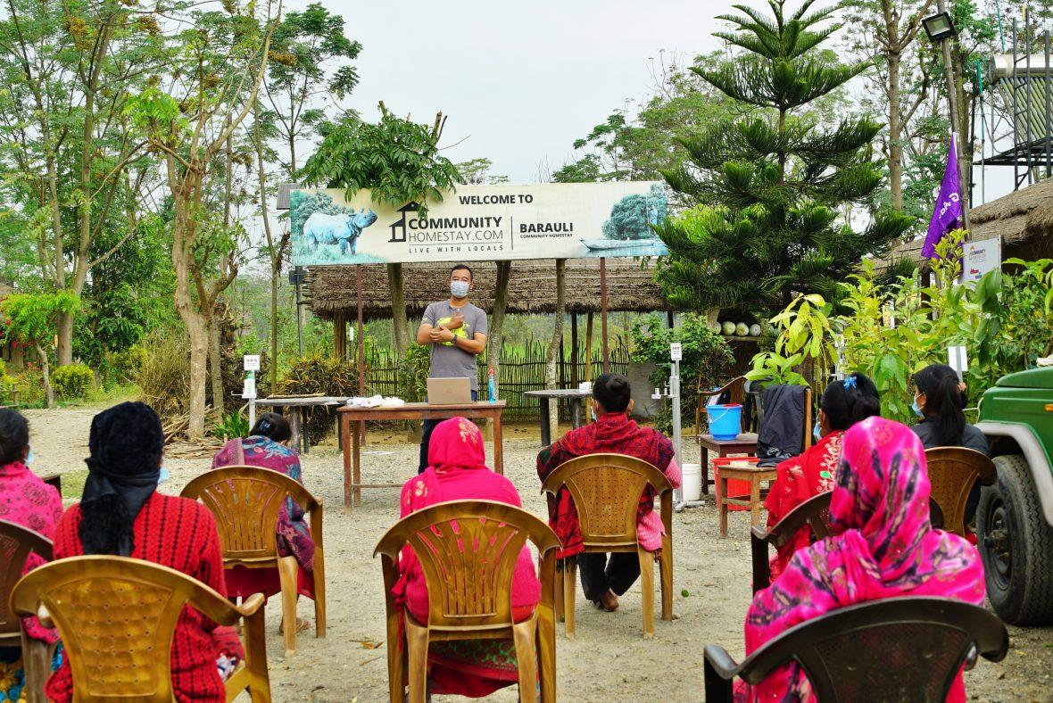 Covid-19 Training at Community Homestays