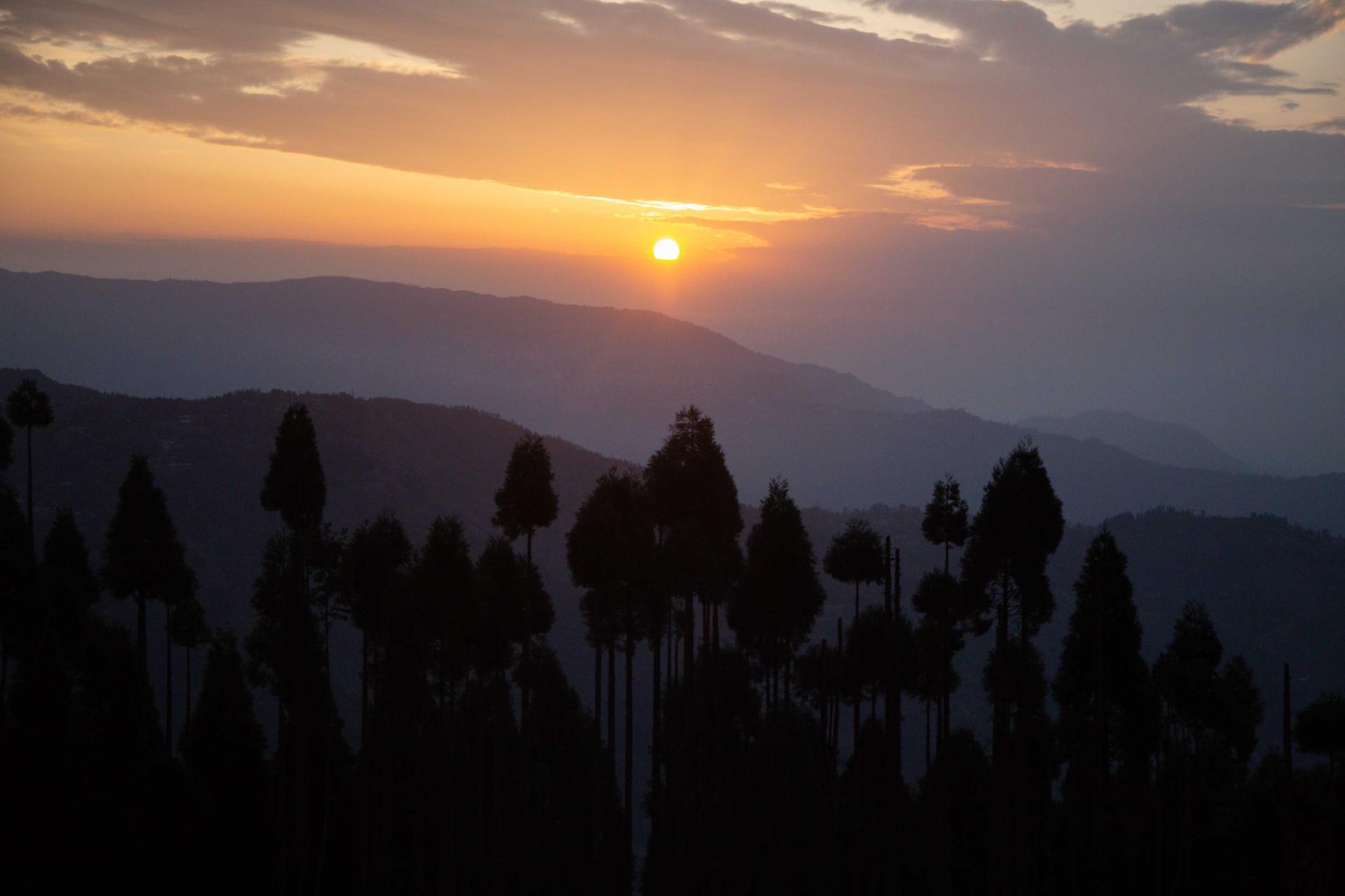 Sunrise view at Ilam