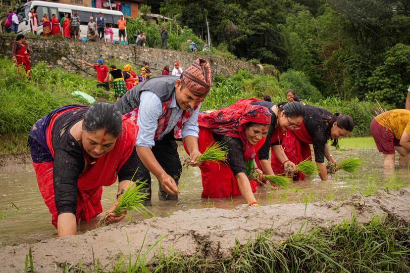 Khemta Ropain Ropain Festival At Nagarkot