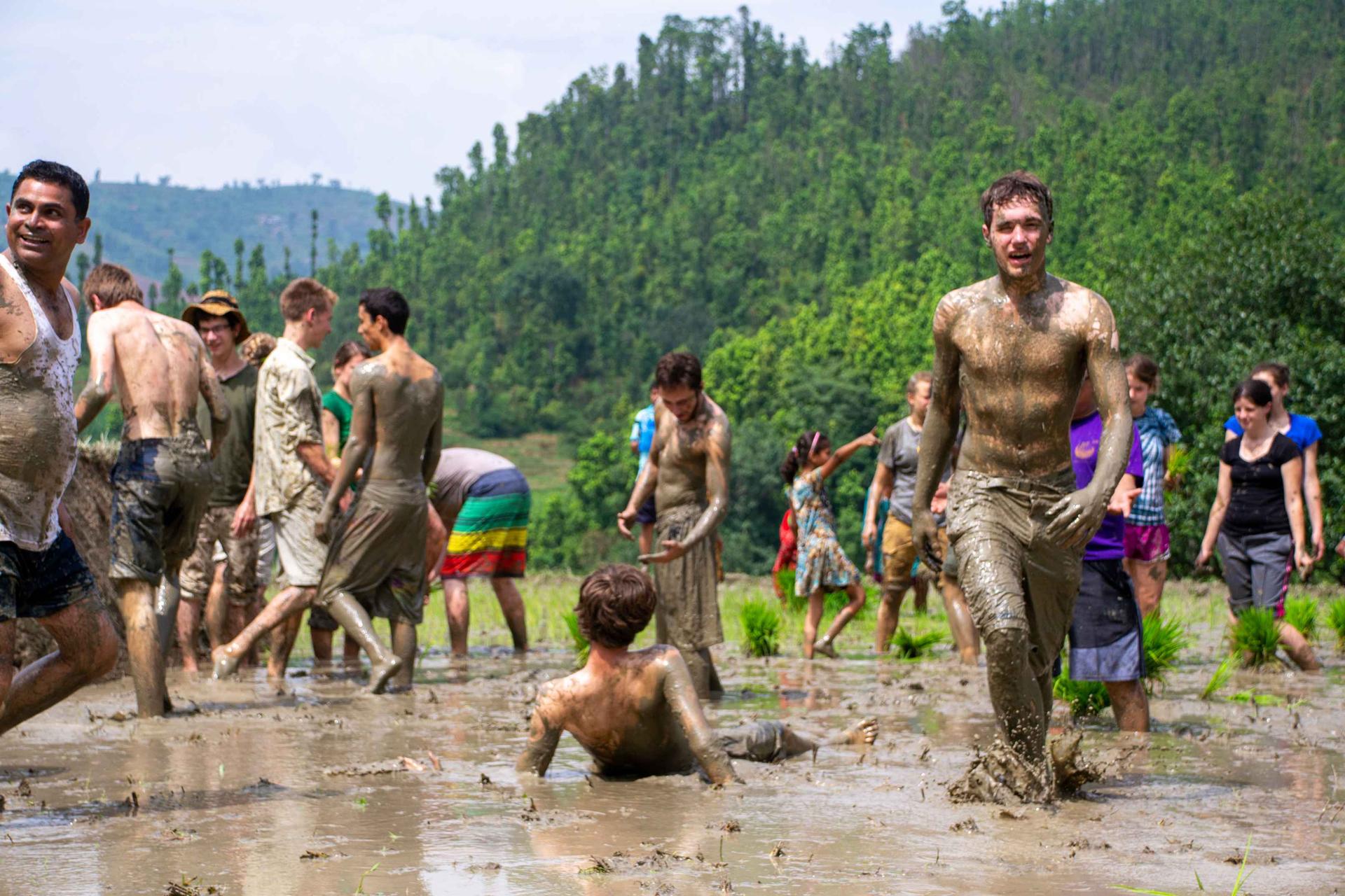 Khemta Ropain Ropain Festival At Kirtipur